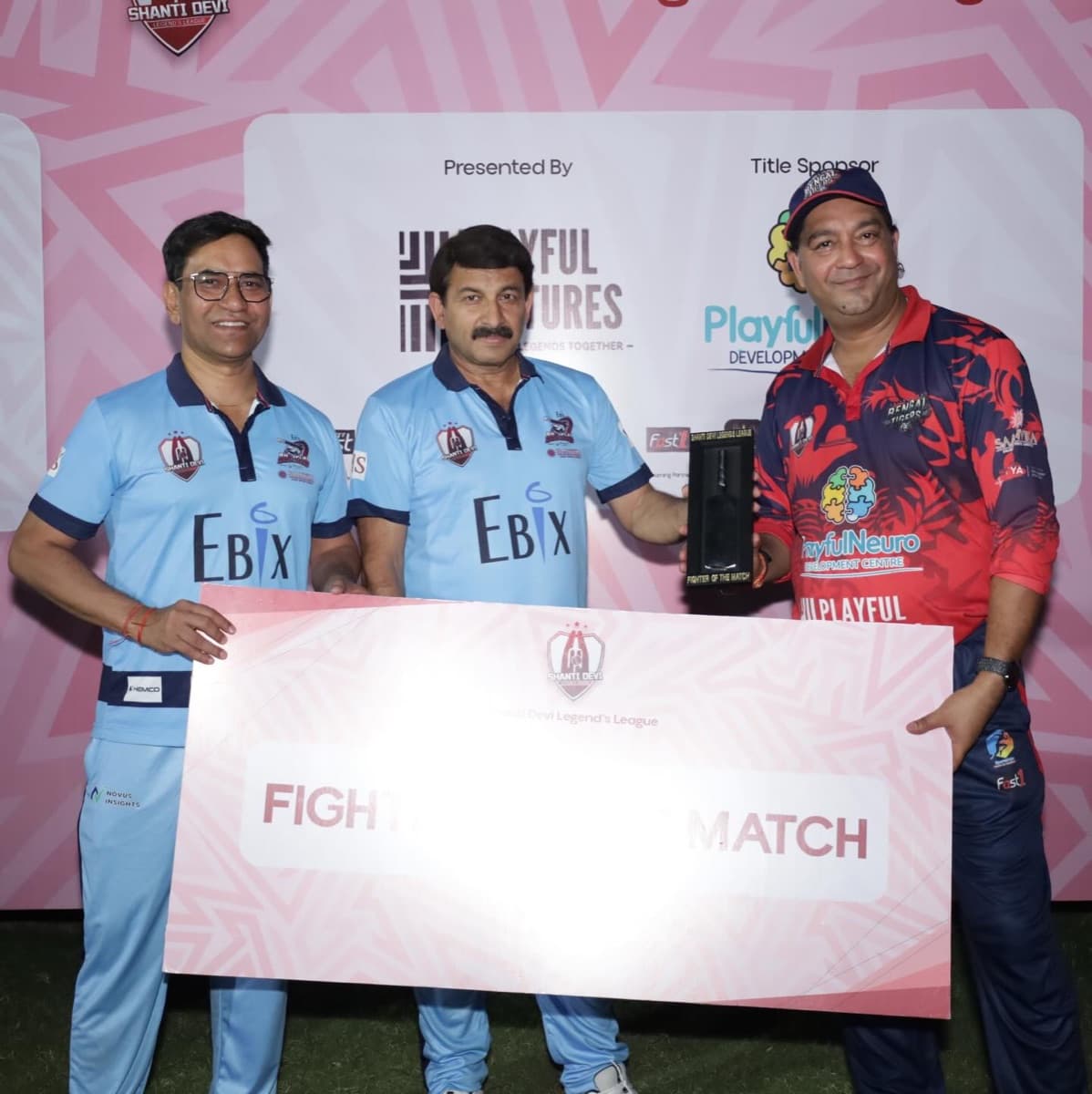 Manoj Tiwari & Kanishk Sheel · Fighter of the Match · 29 Mar 2026